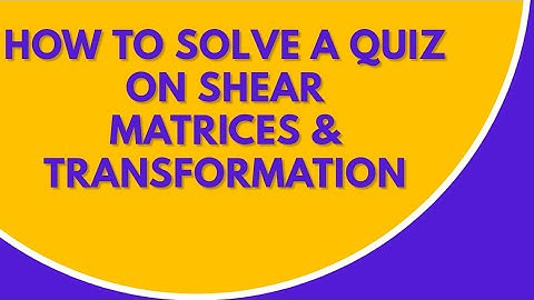 SHEAR |KCSE  2016 PP2