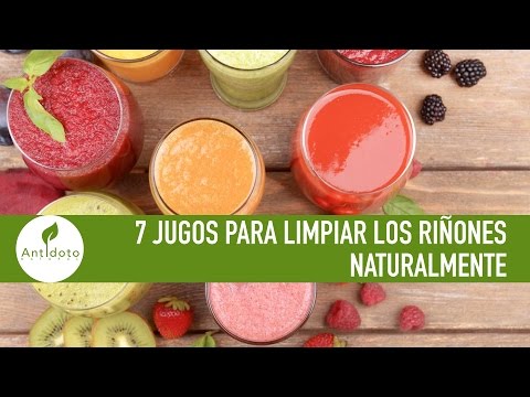 7 jugos para limpiar los riñones naturalmente