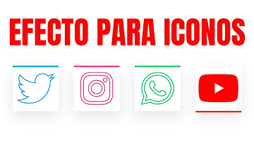 ✅ Crea iconos de Redes Sociales con efecto HOVER en HTML y CSS