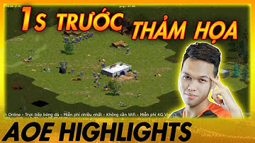 GẶP PHẢI THẾ BÀI KHÓ và đây là cách Chim Sẻ hóa giải nó | AoE Highlights