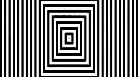 The Illusionator - Optical Illusion #4 - "The Hallway" Inward Vortex Natural Acid Hallucinogen