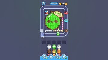 Pixel Flow Level 153 Walk Through Gameplay | Easy