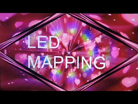 Led wall vj
