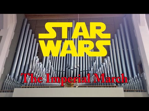 The Imperial March From Star Wars The Empire Strikes Back Organ Cover