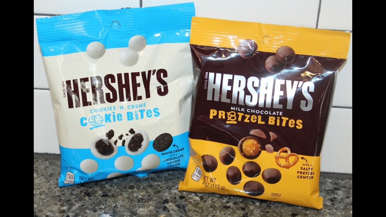 Hershey’s Cookies ‘N’ Crème Cookie Bites & Milk Chocolate Pretzel