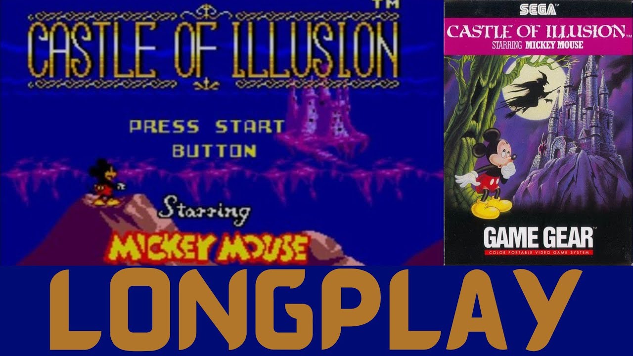 Jeu Sega Game Gear : Castle Of Illusion Starring Mickey Mouse (Castle Of Illusion) - Très Bon état
