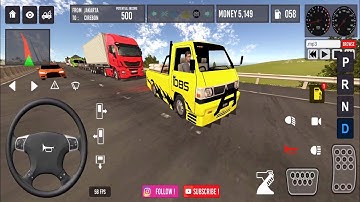 🚛 IDBS Pickup Simulator 🚧 #2 Cement Transport! - Android Gameplay | Mini Truck Game 2021 📲