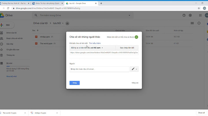 Bỏ chia sẽ thư mục trên google drive là gì năm 2024