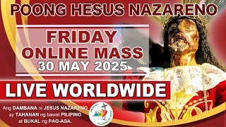 LIVE: Quiapo Church Mass Today · 30 May 2025 (Friday) · HEALING MASS