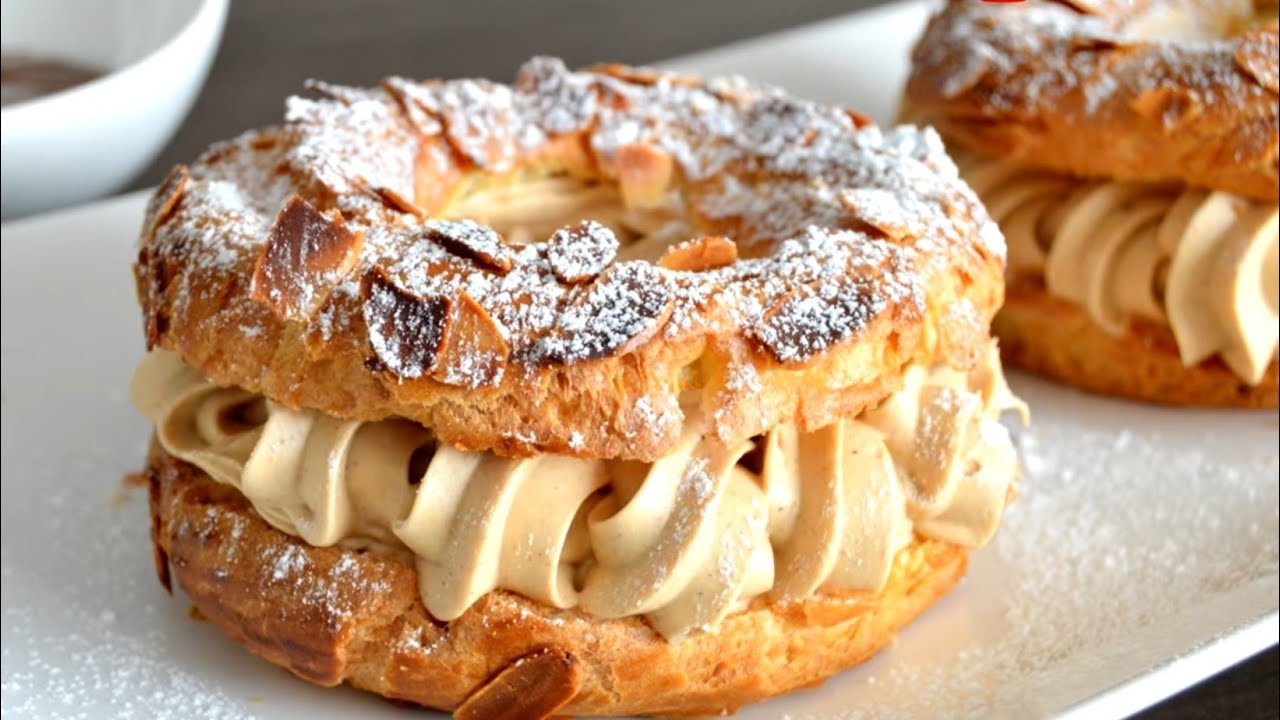 باري برست بكريمة الموسلين/Paris Brest  a la crème mousselin praliné