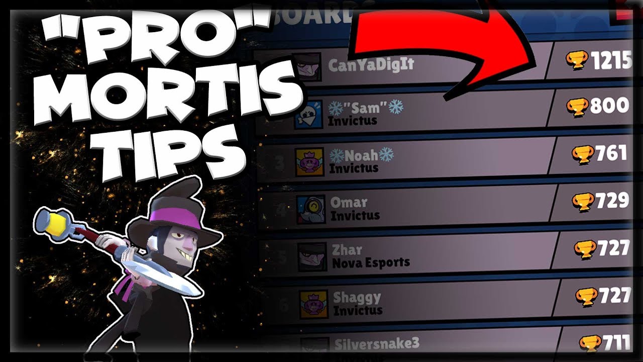 World Record Mortis Pro Tips And Strategy In Brawl Stars Youtube - mortis ranking and guide brawl stars