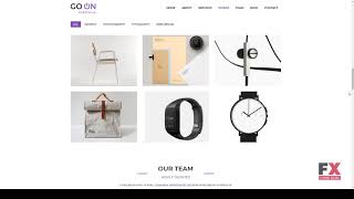 Go On : One Page Portfolio HTML Template        Jamison Tasunka