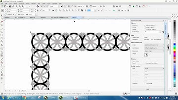 Corel Draw 2018 & up Tips & Tricks Objects to Path with Geometric shape