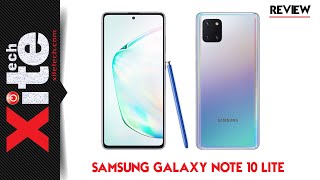 The galaxy note10 lite is samsung's answer to its competitors in
high-end smartphone segment. handset has a powerful camera, samsung
pay mobile payme...