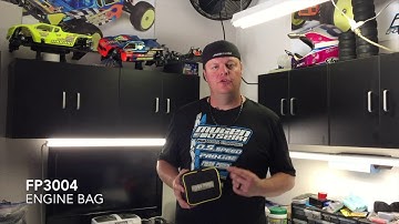 Adam Drake from Mugen Seiki Racing talks about the Flash Point engine bag.