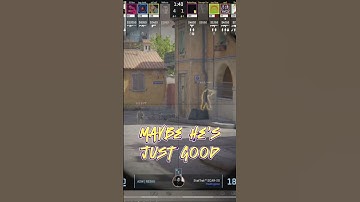 Running across a hacker  #cs2 #valve #cs2hacker #cheating #gamingshorts