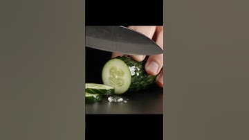 Crystal Cucumber Cutting – Visual ASMR Part 6 #asmr #ai #fruit    #cucumber #glass  #relaxing