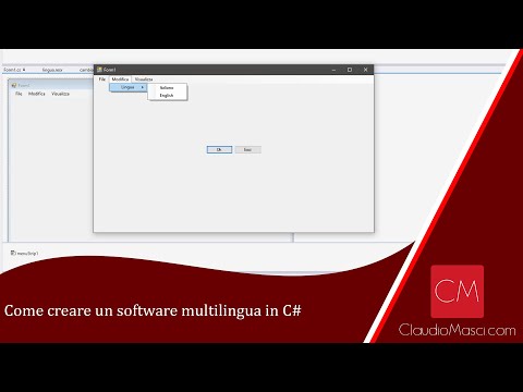 Come creare un software multilingua in C# - Tutorial C# ITA