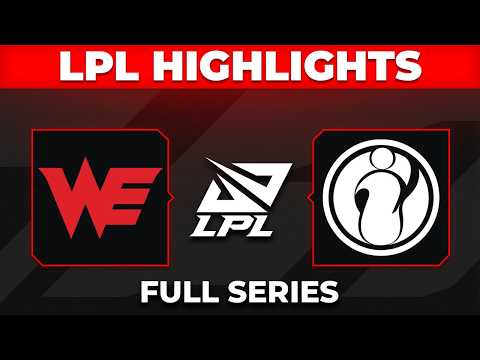 WE vs IG Highlights ALL GAMES | LPL 2026 Split 2 | Team WE vs Invictus Gaming by Onivia