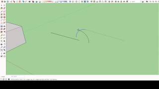 How to make a door handle with Sketchup.