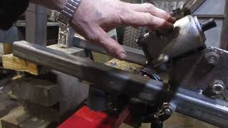 картинка: Делаю рулевые тяги на переднею балку для мотоблока Брайт.