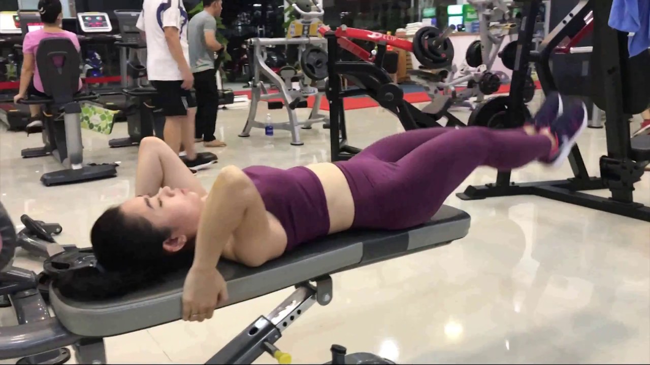 phòng tập gym cho nữ ở tphcm giá rẻ 2022 New Đích Đến Gym | Ngày Tập Bụng Cho Nữ