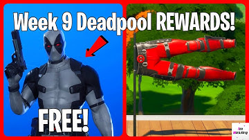 How to get FREE Deadpool X-FORCE SKIN! (Week 9 Challenge and Reward) | Fortnite