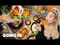 Eating EVERY Korean menu item at Quarters Kitchen! ft. vivalastina | Going In