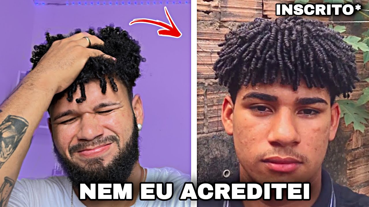 REAGINDO AO CABELO DOS INSCRITOS 🔥| RAPHAEL LORRANH