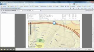 Crystal Reports with Map