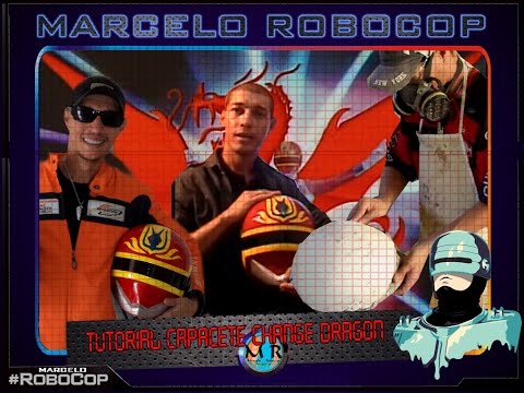 Marcelo Robocop tutorial capacete Change Dragon