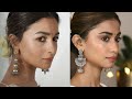 Alia Bhatt 'Gangubai Kathiawadi' promotions Inspired Makeup Look
