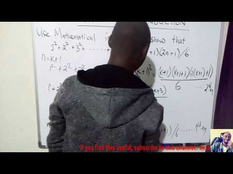 Mathematical induction (proving