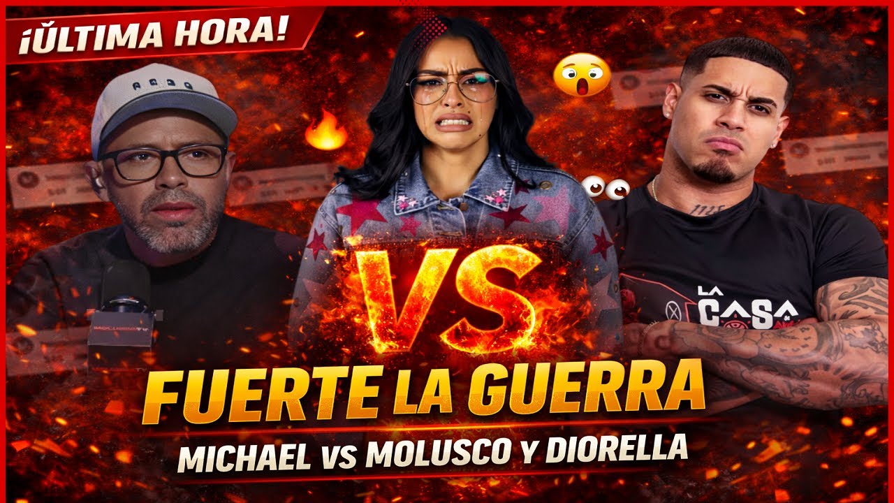 ¡Fuera de Control Guerra entre Michael Flores - Molusco y Diorella!
