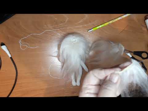Как пришить волосы для куклы