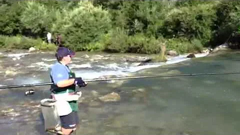 Gara pesca trota torrente Simone Varanese