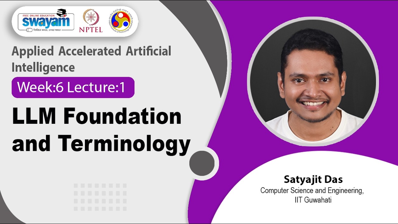 Lec 24: LLM Foundation and terminology