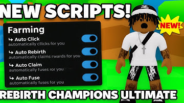 NEW Rebirth Champions Ultimate Script 2025 💥 | Auto Rebirth + Click + More (NO KEY!)