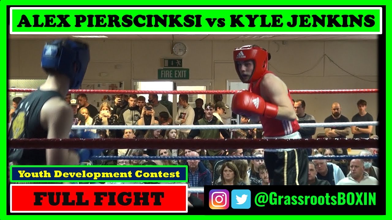 ALEX PIERSCINKSI vs KYLE JENKINS -Youth Development Contest Guildford City Amateur Boxing Tournament