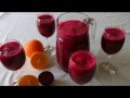 فوائد عصير الشمندر والبرتقال المذهلة لصحتك ونضارة البشرة/How to make beet juice