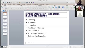 Webinar: Building a continuing professional development community in the Americas | Part 2