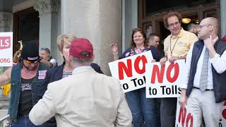 No Tolls Rally - Hartford, CT State Capitol 5/18/19