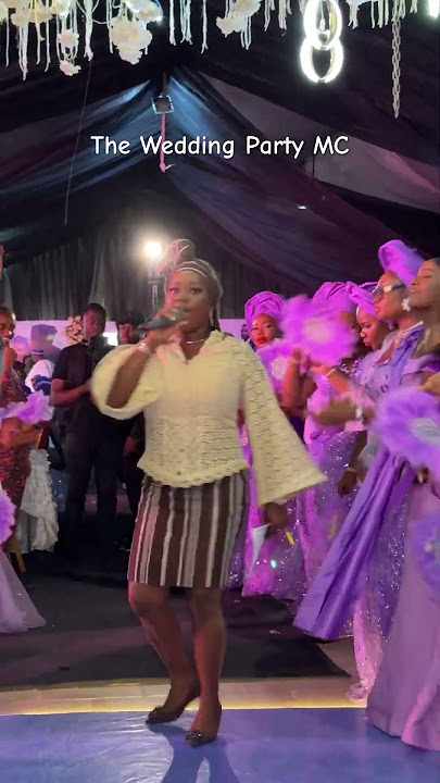 Wedding MC/ MC Lynchrez #mclynchrez #dance #weddingparty #abujaevents #wedding #abujaliving #fashion