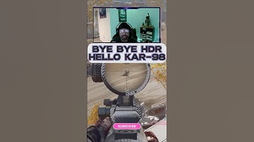 Goodbye HDR… Hello KAR98! 🔥 Sniping Hits Different in Warzone 2025” #warzone #codmw2season2 #cod