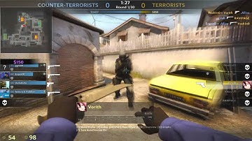 CS:GO double knife kill :D