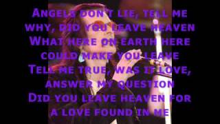 Video thumbnail of "willy deville- angels don't lie (with lyrics)"