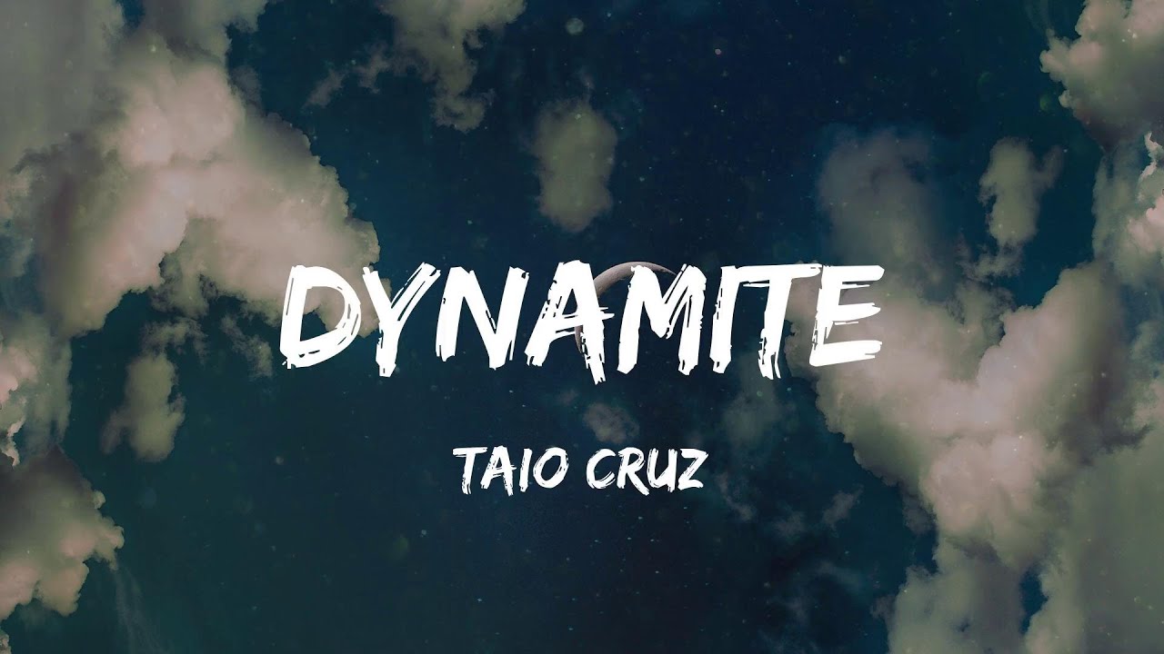 Taio Cruz - Dynamite (Lyric Video) | Justin Bieber, Black Eyed Peas,...