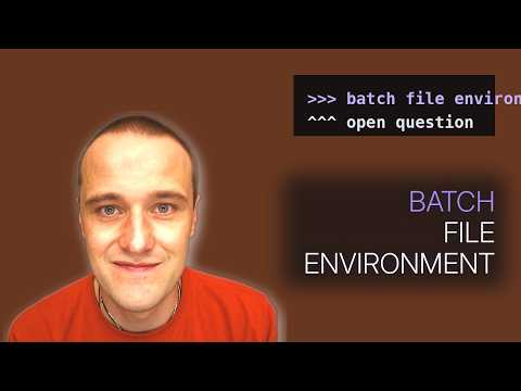 How to persistently set an Environmental Variable using a .bat file?