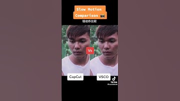 Slowmo capcut vs vsco video editing on android #android #vsco