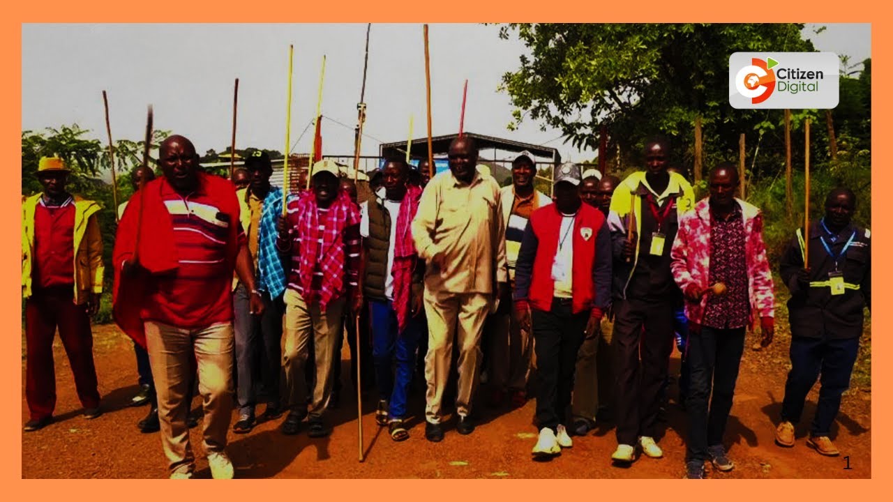 Residents of Lolgorian protest alleged harassment at Moyoi gold mine